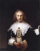 REMBRANDT Harmenszoon van Rijn Agatha Bas painting